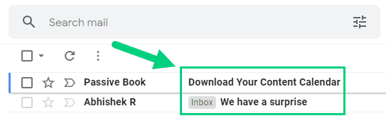 email subject line direct vs blind