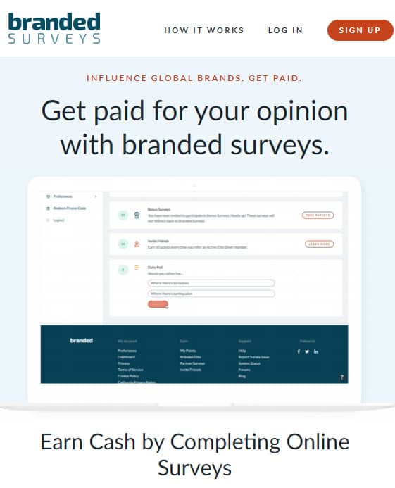 Branded Surveys Make Money With Online Surveys