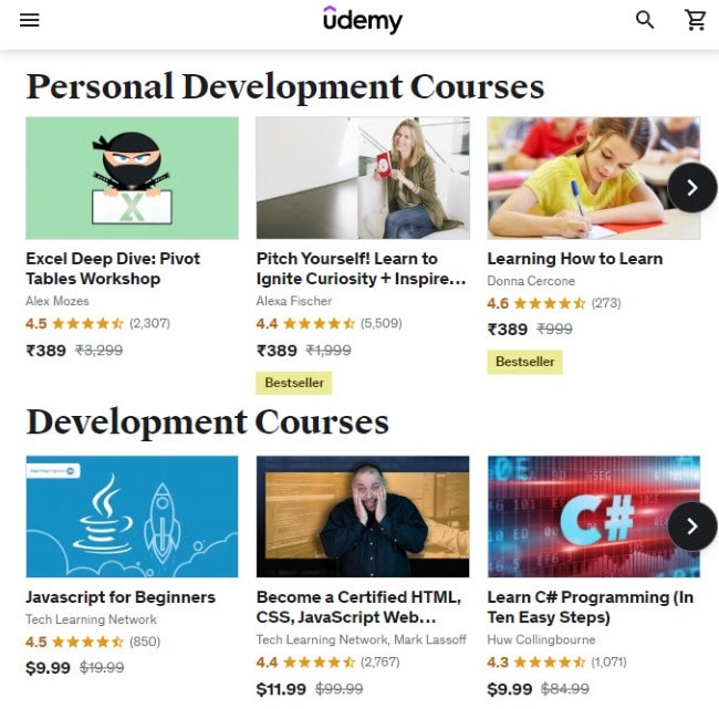 Online Courses On Udemy