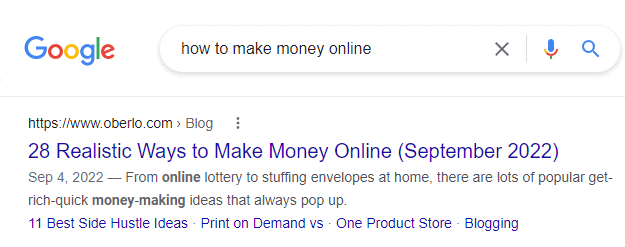 Search Result For How To Make Money Online