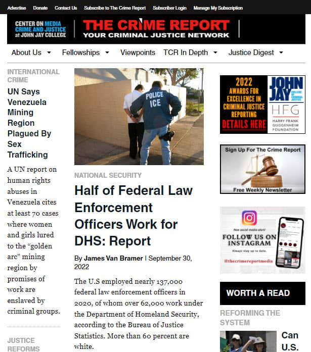 The Crime Report Blog The Crime Report