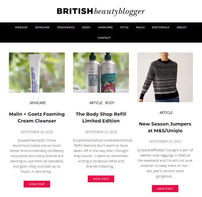 British Beauty Blogger British Beauty Blogger