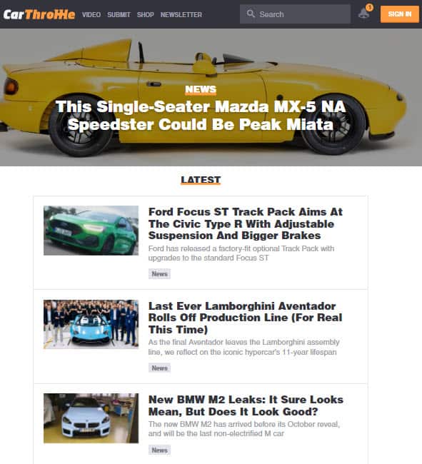 Car Throttle Car Throttle