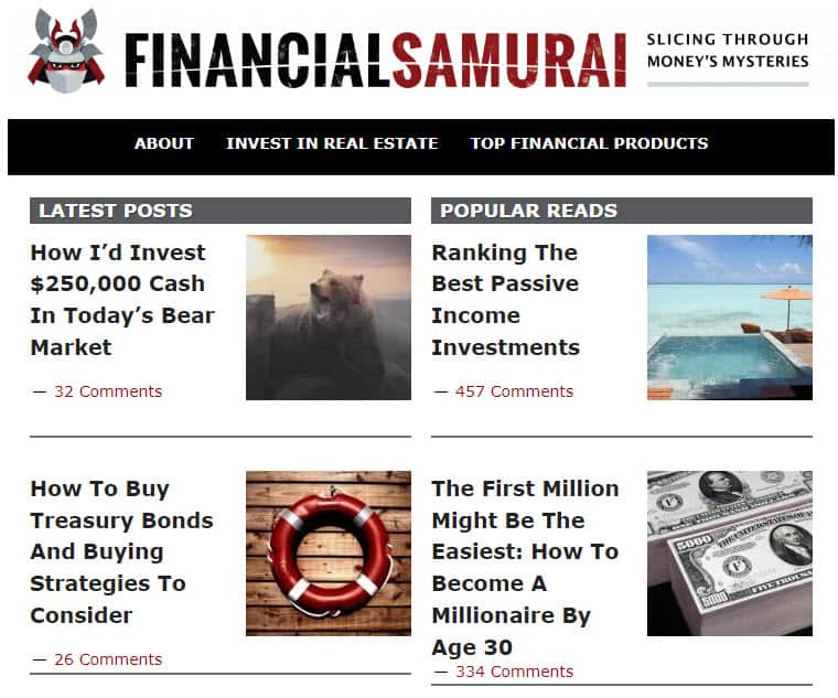 Financial Samurai Financial Samurai