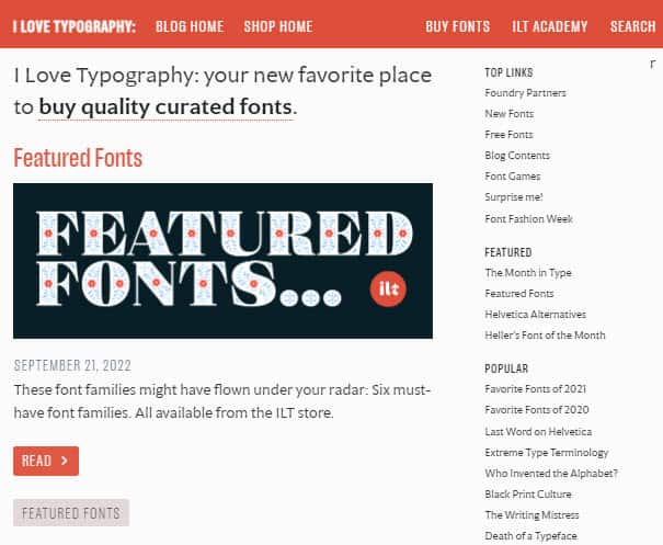 I Love Typography I Love Typography