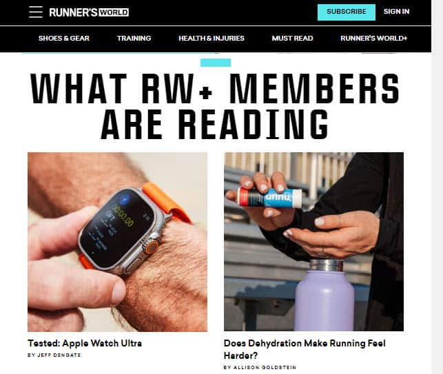 Runners World Runner’s World