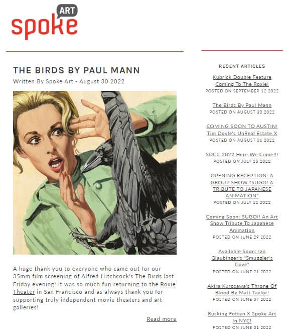 Spoke Art Spoke Art