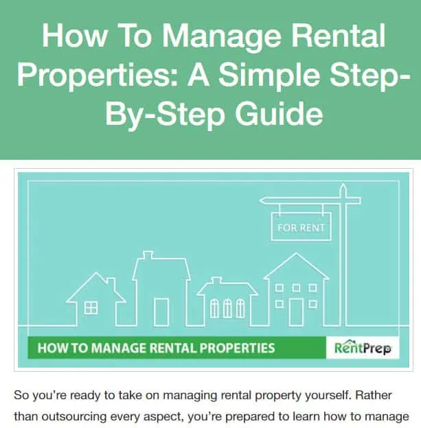 Real Estate Blog Investment Rental Property Tips Post Example