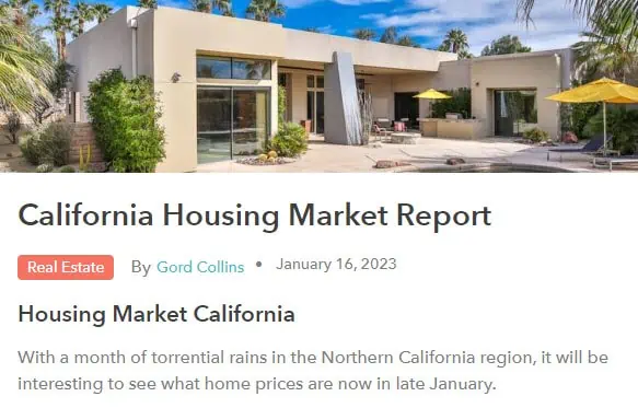 Real Estate Blog Neighborhood Market Updates Post Example