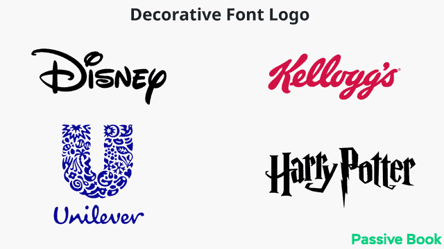 Decorative Font Logo 