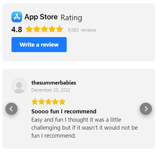 App Store Reviews